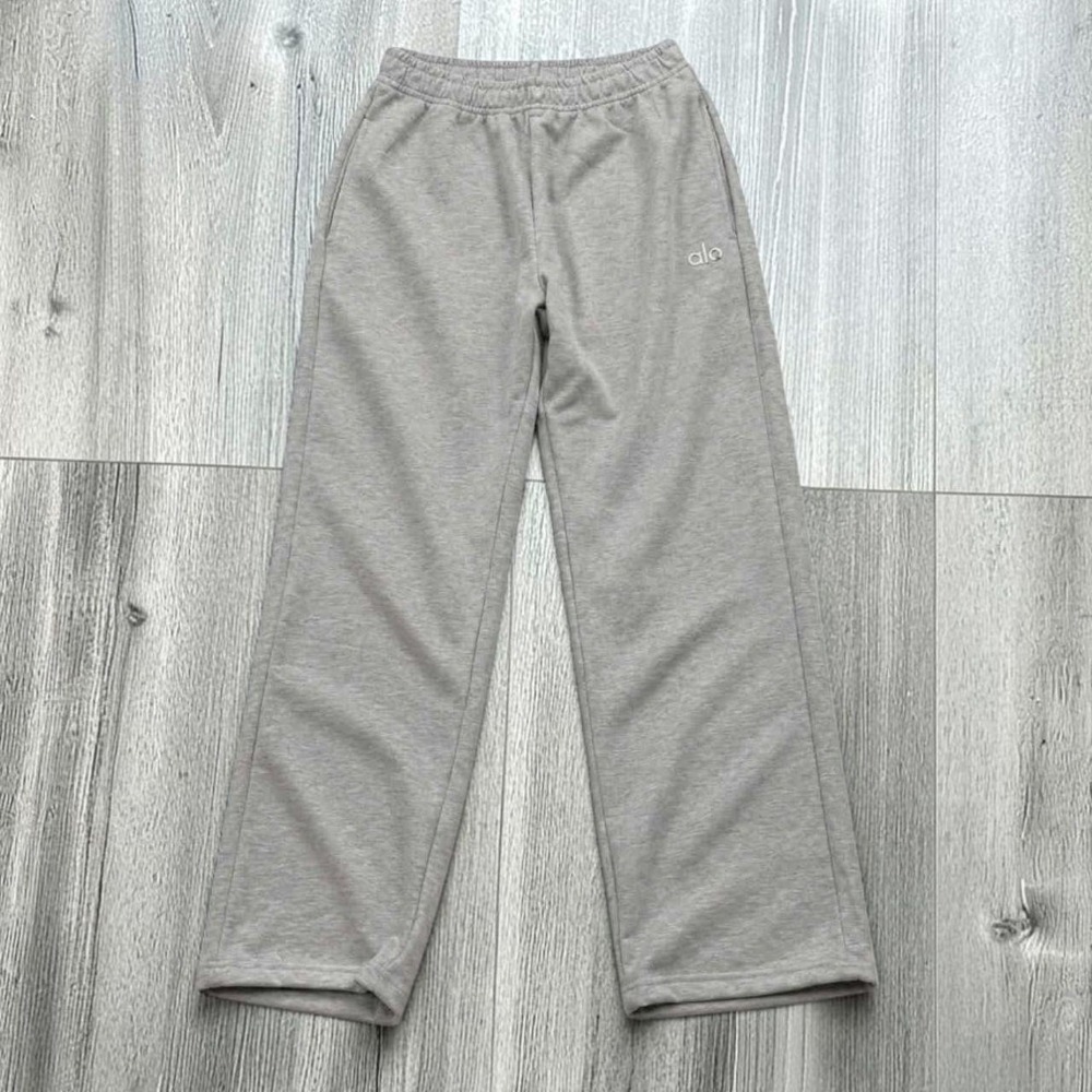 Alo Accolade Straight Leg Sweatpants - Grey NWT MSRP $138